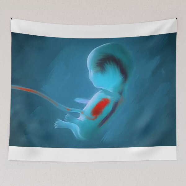 Item preview, Blue fetus designed and sold by Dreadful Daze©.
