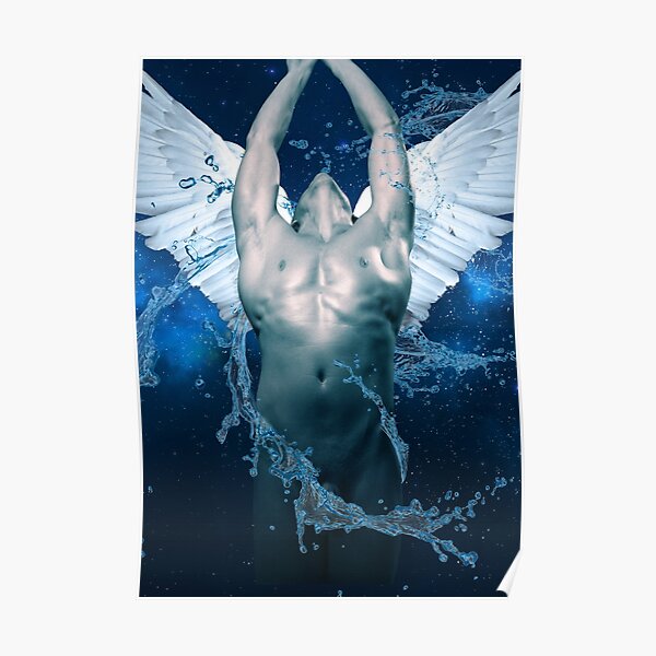 blue angel Poster