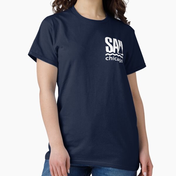 Item preview, Classic Logo - White (Chest) designed and sold by SailChicago.