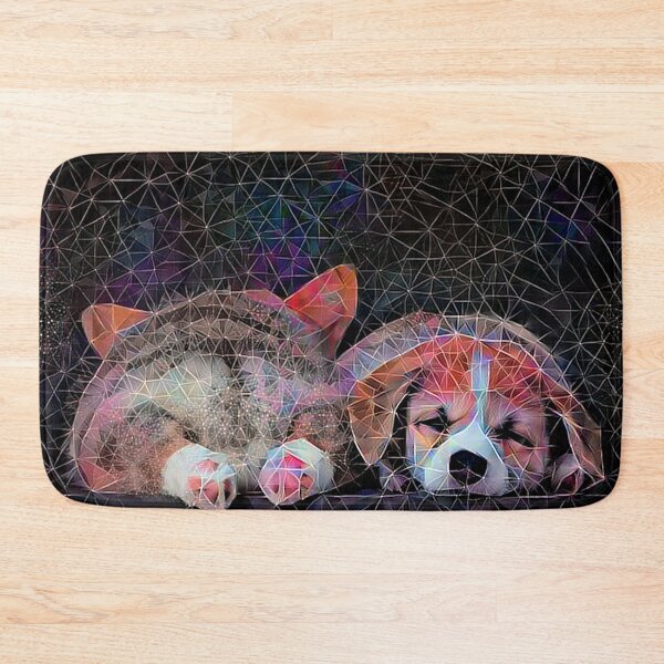 Item preview, Digital Mosaic Corgis designed and sold by Alyxandre.