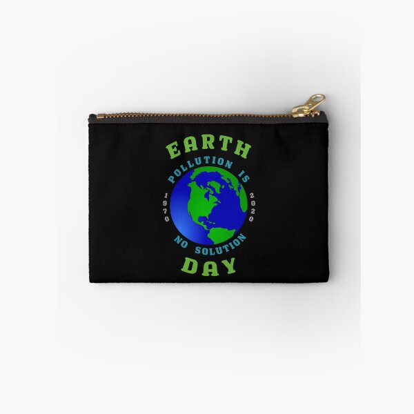 Item preview, Earth Day Pollution No Solution Save Rain Forest. designed and sold by MAXXEXCHANGE.