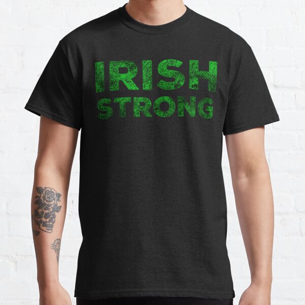 Boston Strong Irish Shamrock Men's T-Shirt