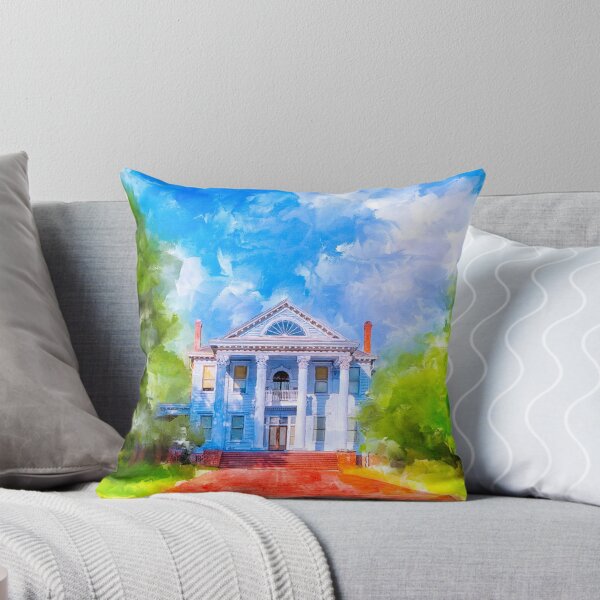 Item preview, Classic Old Southern Neoclassical Style Mansion designed and sold by Mark Tisdale Art.