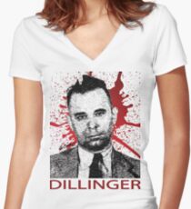 Dillinger Women's Fitted V-Neck T-Shirt