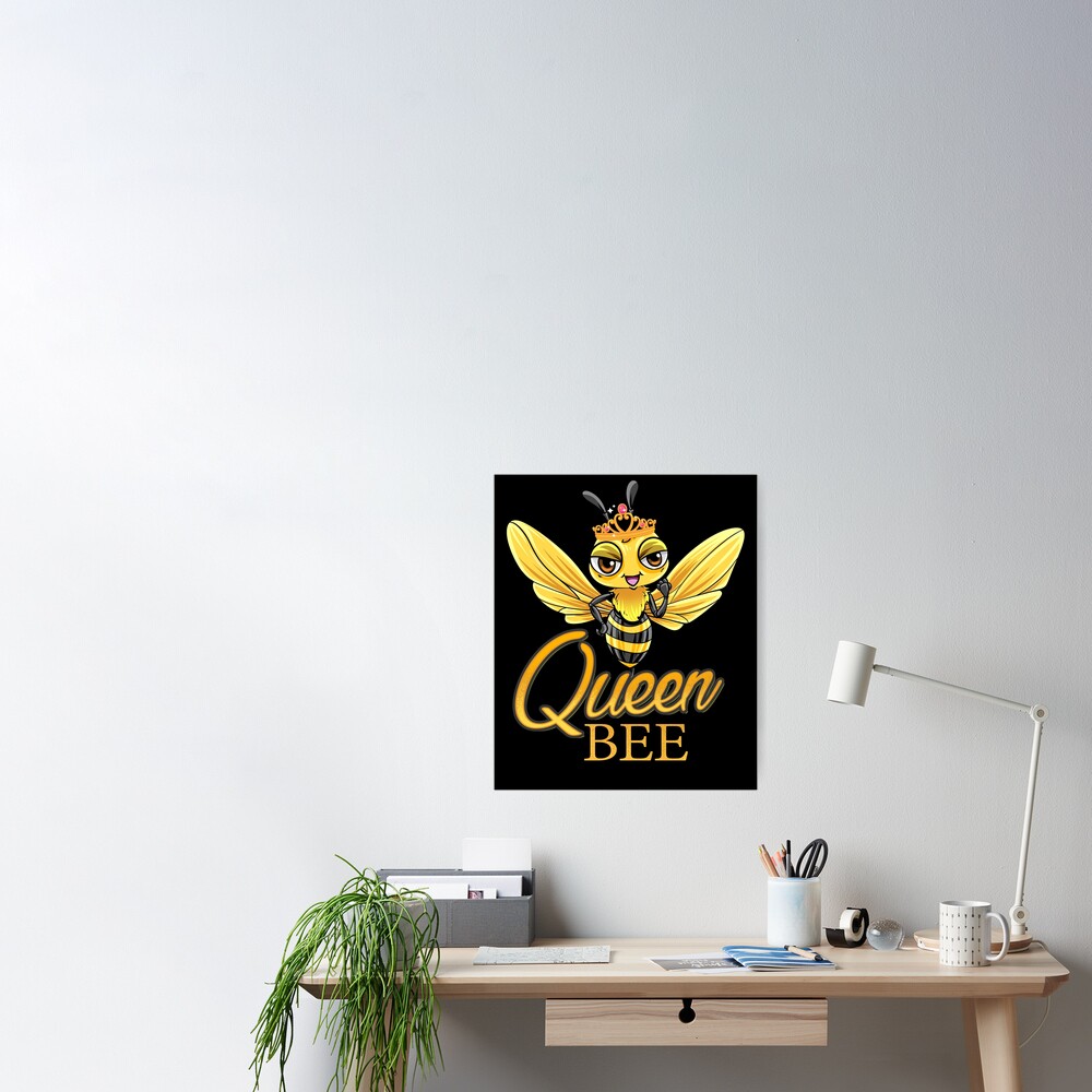 Queen Bee Sticker – Birdie Mae Designs