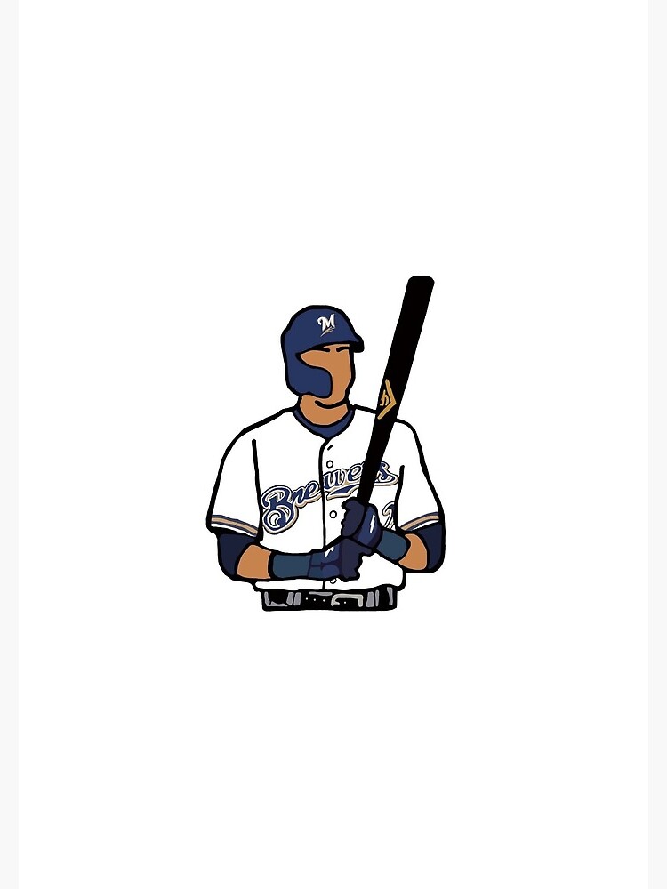 Christian Yelich Sticker for Sale by lah627