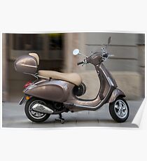 Classic Vespa scooter Poster