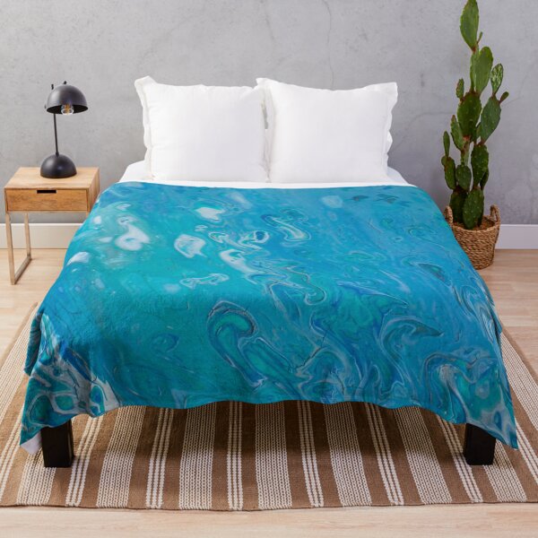 Item preview, Ocean Inspired Fluid Acrylic Paint Pour  designed and sold by PeterProtozoa.