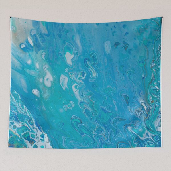 Item preview, Ocean Inspired Fluid Acrylic Paint Pour  designed and sold by PeterProtozoa.