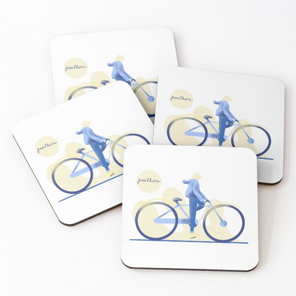 Item preview, Panther on a Bicycle designed and sold by squadstyles.
