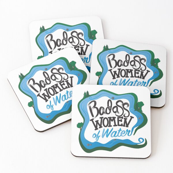 Item preview, Badass Women of Water designed and sold by Crittertastic.