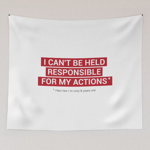 Item preview, Not responsible designed and sold by Happy-Donut.