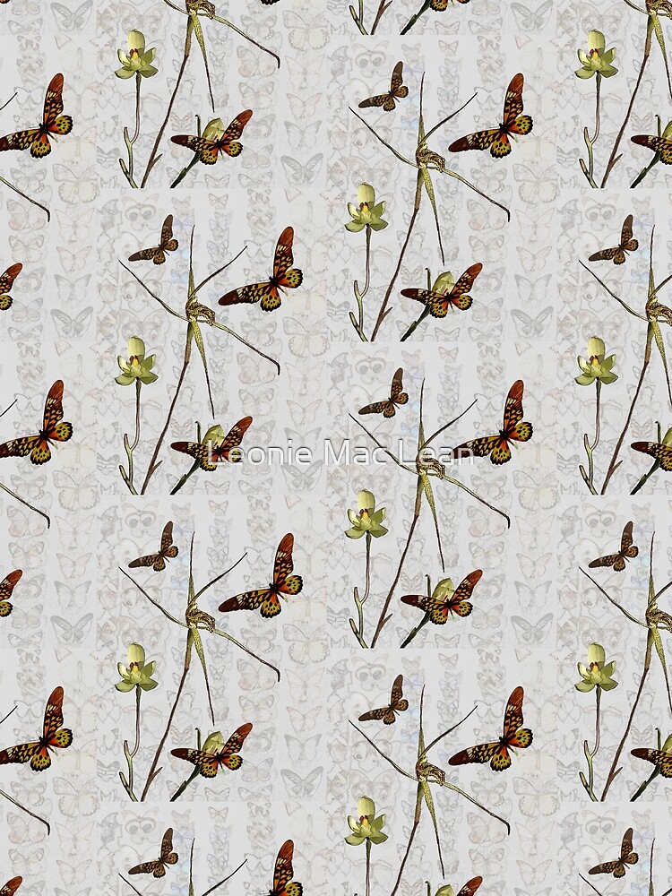 Butterflies & Orchids 1 by yallmia