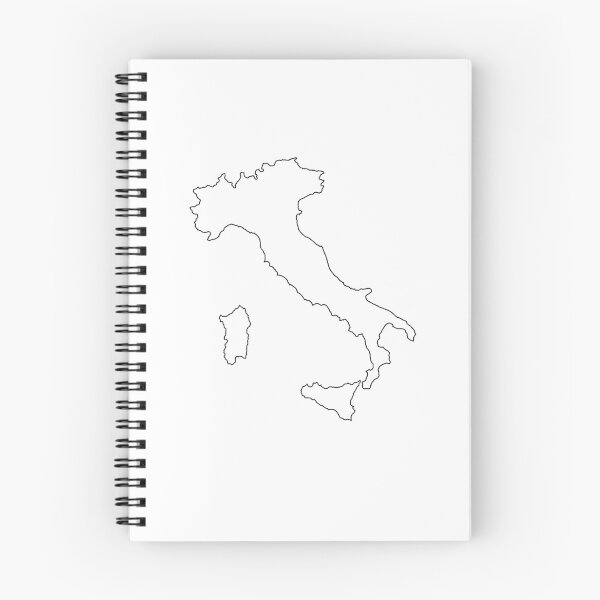 Item preview, Italy Outline designed and sold by NamesandPlaces.