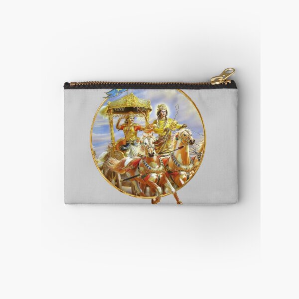 Item preview, Krishna & Arjuna in the Chariot with Painted Horses designed and sold by heartsforlove.