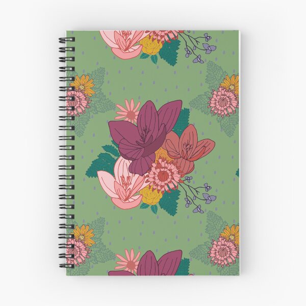 Item preview, "Elegant Floral Pattern" repeat pattern designed and sold by Sandra Vincent.