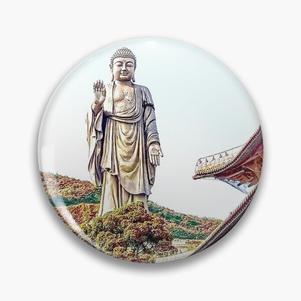 Item preview, GRAND BUDDHA : Wuxi Jiangsu Lingshan China Print designed and sold by posterbobs.