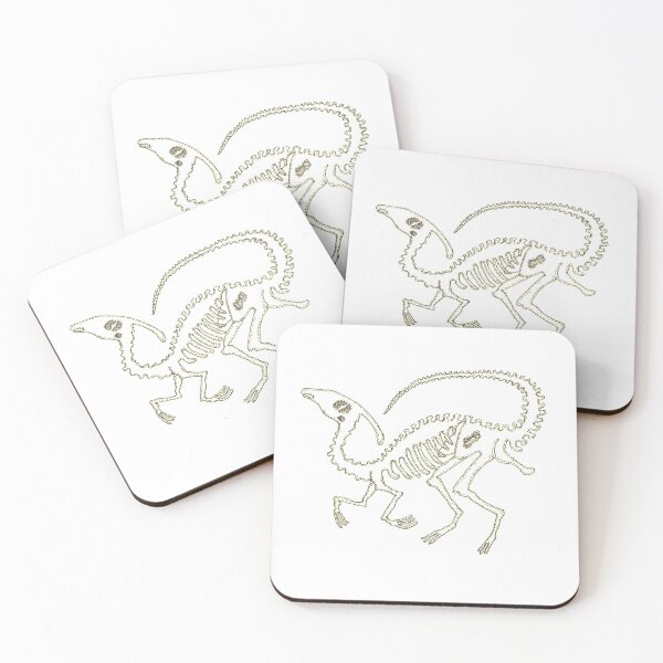 Item preview, Parasaurolophus fossil designed and sold by flor-de-papel.