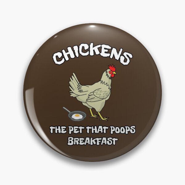 Item preview, Chickens Pooping Breakfast designed and sold by MRCoopGroup.