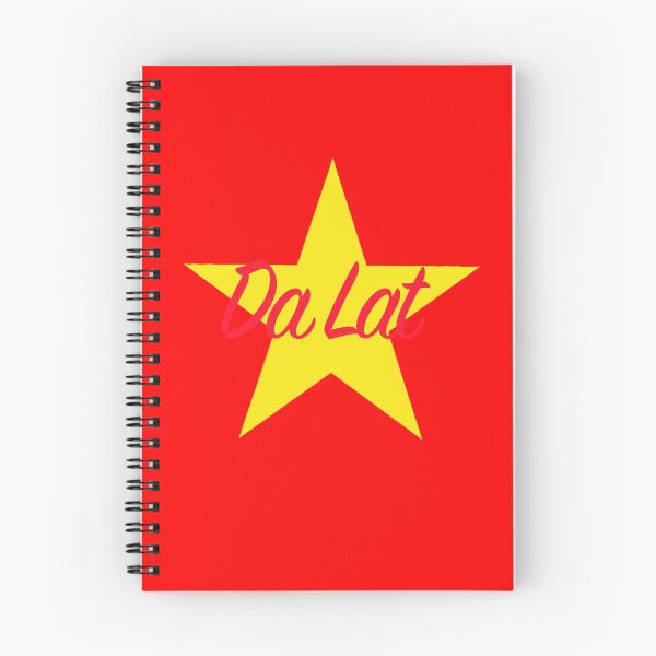 Item preview, Da Lat - Vietnam Yellow Star Script designed and sold by agsduy.