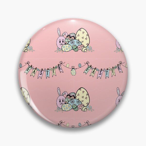 Item preview, "Easter Party" Easter egg pattern designed and sold by Sandra Vincent.