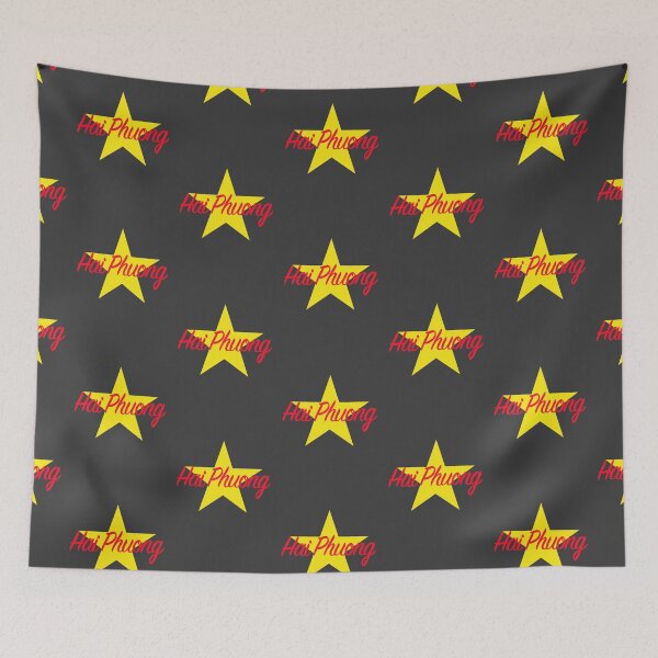 Item preview, Hai Phuong - Vietnam Yellow Star Script designed and sold by agsduy.