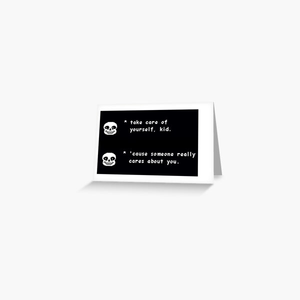Item preview, Sans - Someone Cares (Undertale) designed and sold by ironmaniac.