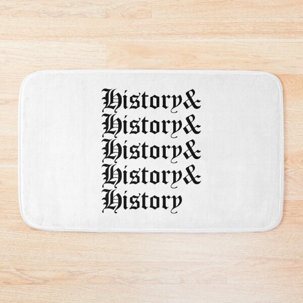 Item preview, History&History&History&History&History (Design #1, Black) designed and sold by Jericus De Gamuz.
