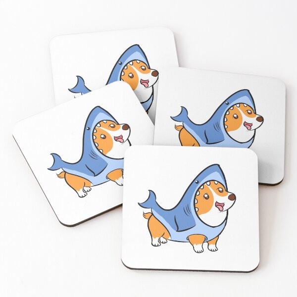 Item preview, Cute Corgi Shark designed and sold by AndyWong.