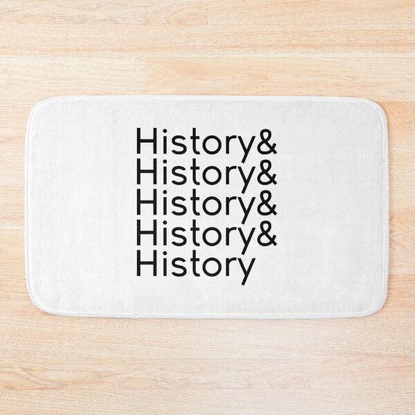 Item preview, History&History&History&History&History (Design #2, Black) designed and sold by Jericus De Gamuz.