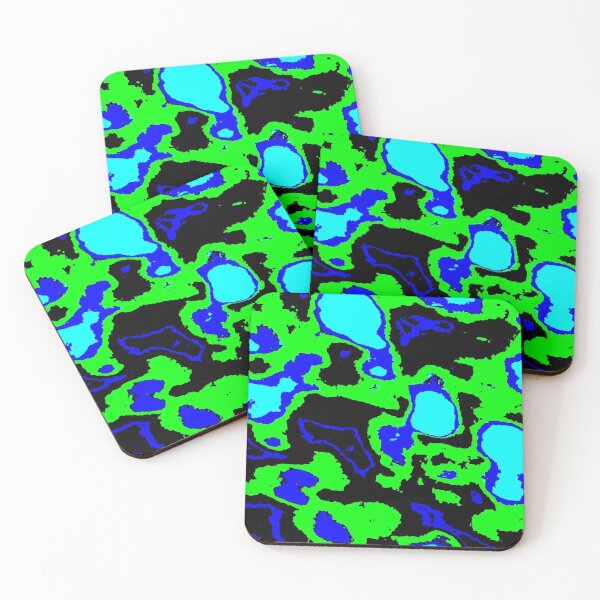Item preview, Green and Blue Pattern  designed and sold by GrudleBay.