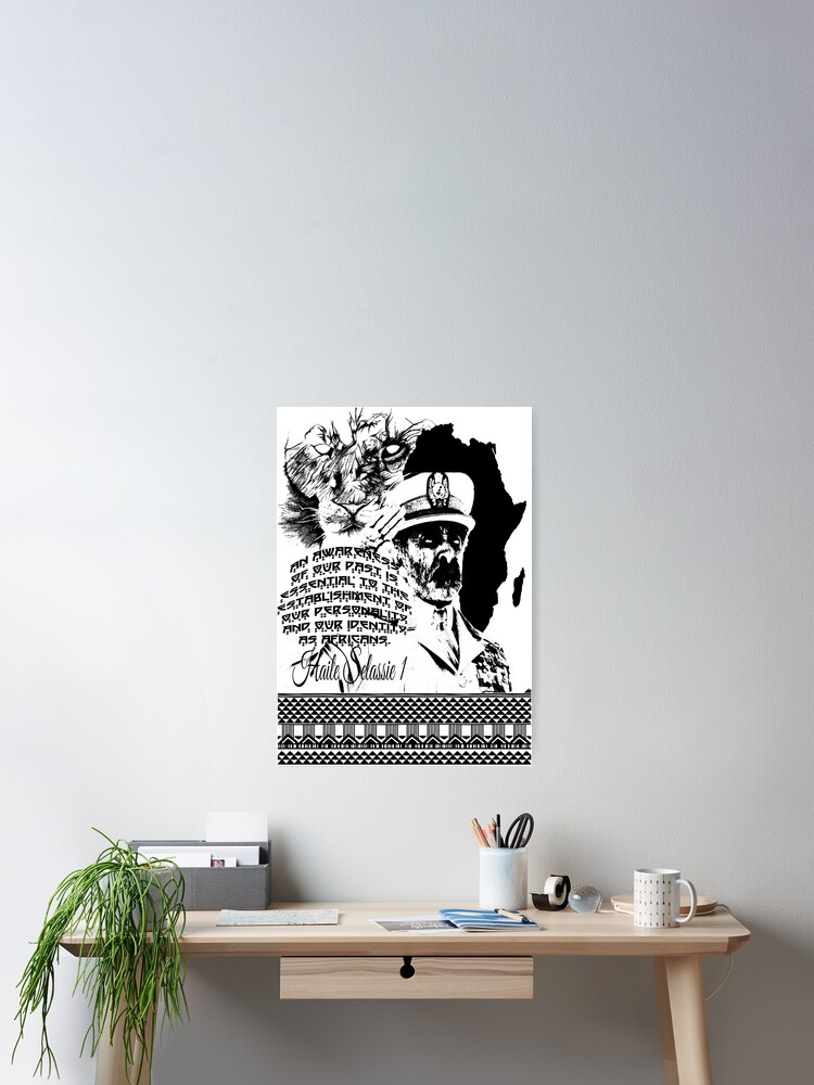 Monarchs Haile Selassie First Wall Mural by Wallmonkeys Peel and Stick Graphic 60 in H x 40 in W WM291011 Monarchs Haile Selassie First Wall Mural by Wallmonkeys Peel and Stick Graphic 60 in H x 40 in W WM291011