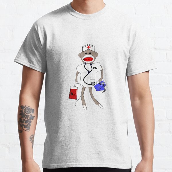 sock monkey t shirt