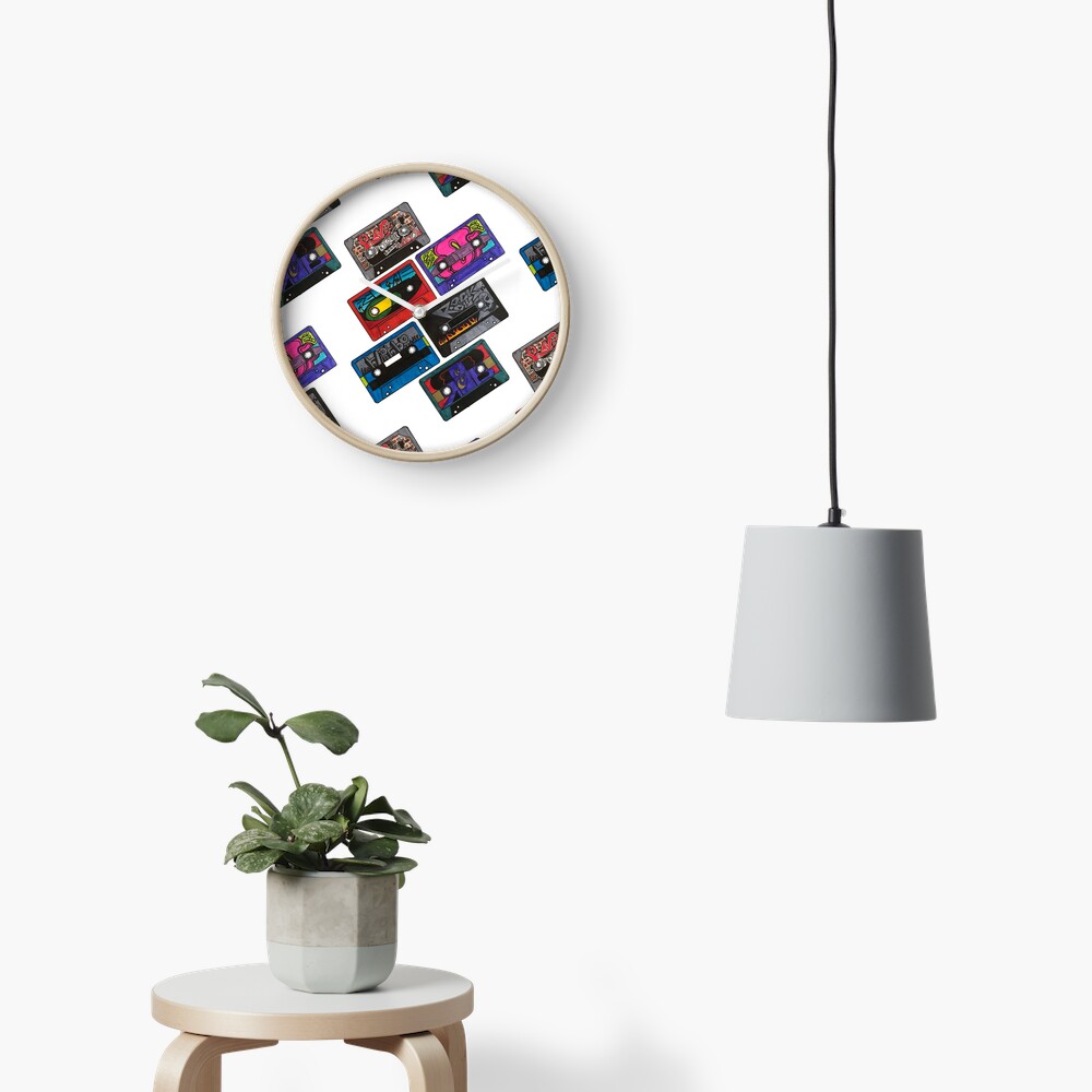 Cassette Tapes Clock