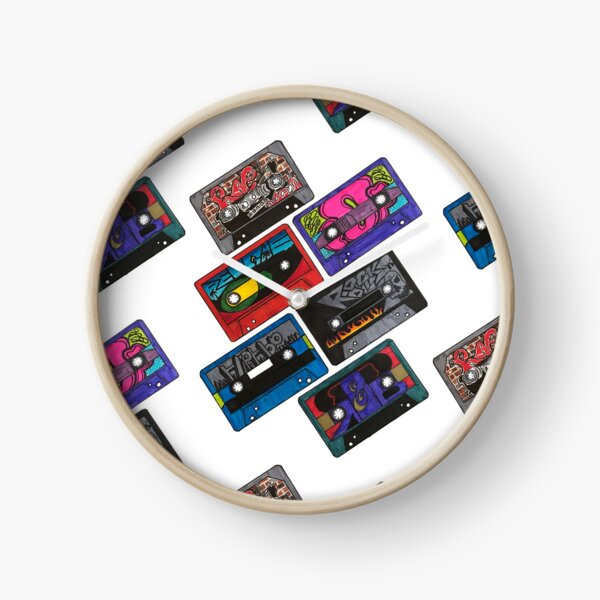 Cassette Tapes Clock