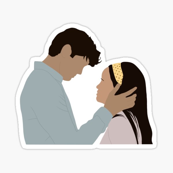 Peter and Lara Sticker