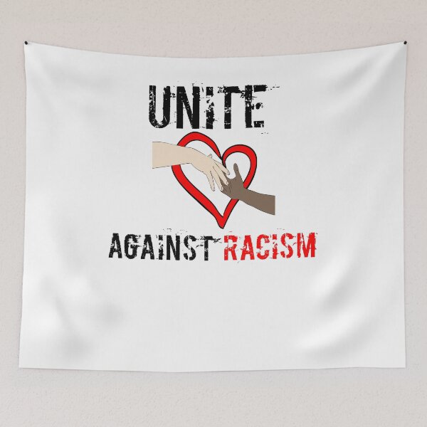 Item preview, Anti Racism Shirt - Unite Against Racism Shirt - Fight Racism Shirt designed and sold by Galvanized.
