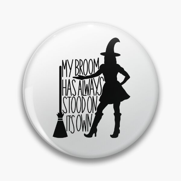 Item preview, Witch My Broom Has Always Stood On It’s Own Witch Broom Challenge designed and sold by Gsallicat.