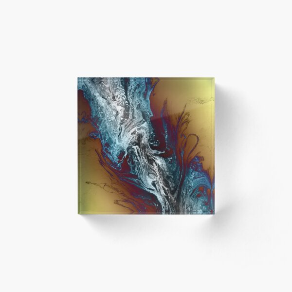 Cold Smoke Acrylic Block