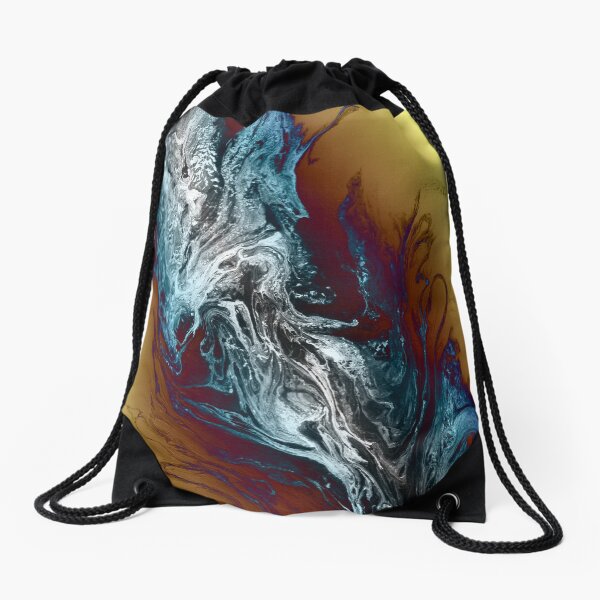 Cold Smoke Drawstring Bag