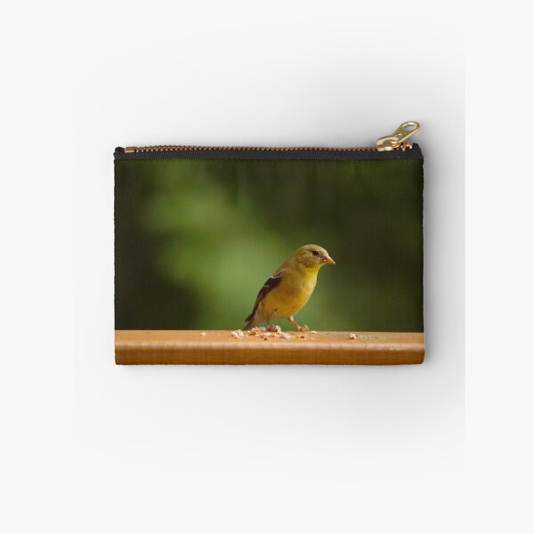Item preview, Finch sitting on railing designed and sold by rodmacpherson.