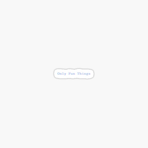 Vaporwave OFT Text Style 2 Sticker