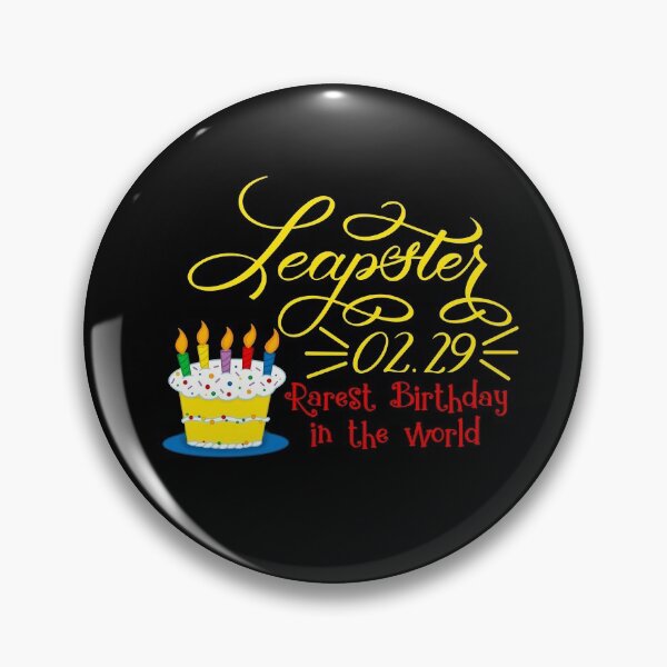 Item preview, Leapster 02.29 Leap Day/Year Birthday The Rarest Birthday Design designed and sold by Gsallicat.
