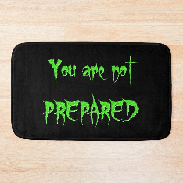 Item preview, You are not PREPARED - Illidan Stormrage, World of Warcraft Gamers Gift designed and sold by talisman66.
