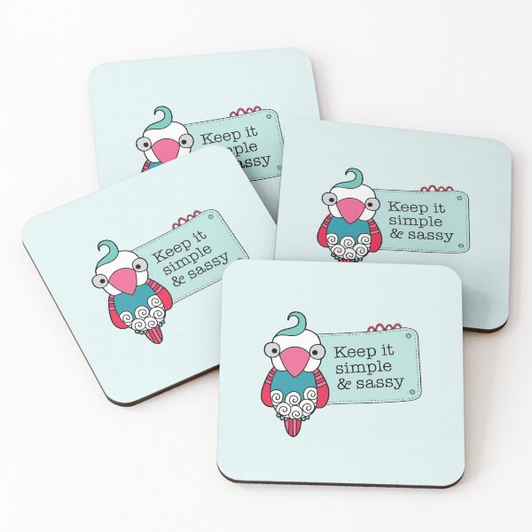 Item preview, Keep it Simple and Sassy Bird designed and sold by Glynnis Owen.