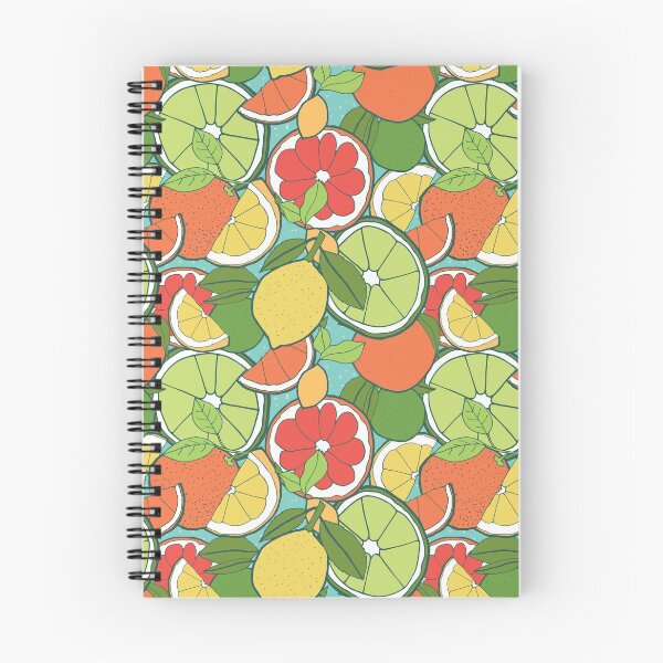 Item preview, "Citrus Fruit" repeat pattern designed and sold by Sandra Vincent.