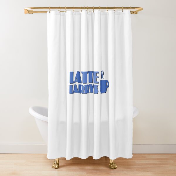 Latte Larry s Shower Curtain