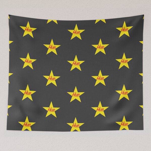 Item preview, Hue - Vietnam Yellow Star Script designed and sold by agsduy.