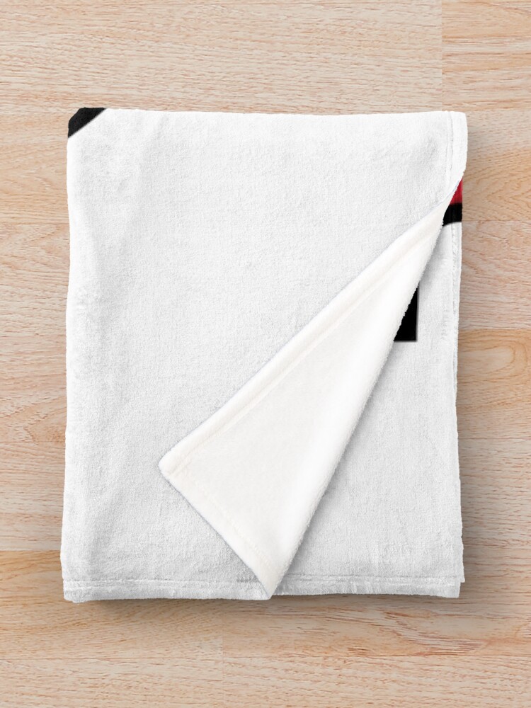 Alternate view of University of Tampa Flowery Design Throw Blanket