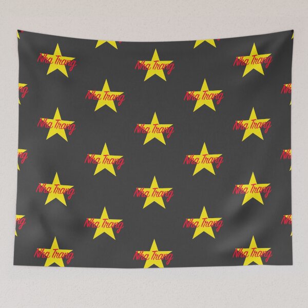 Item preview, Nha Trang - Vietnam Yellow Star Script designed and sold by agsduy.